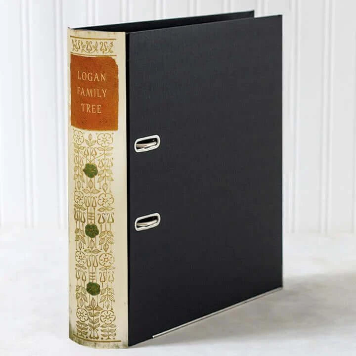 Book File - Antique - Choose Your Type, Colour & Title - Design 14