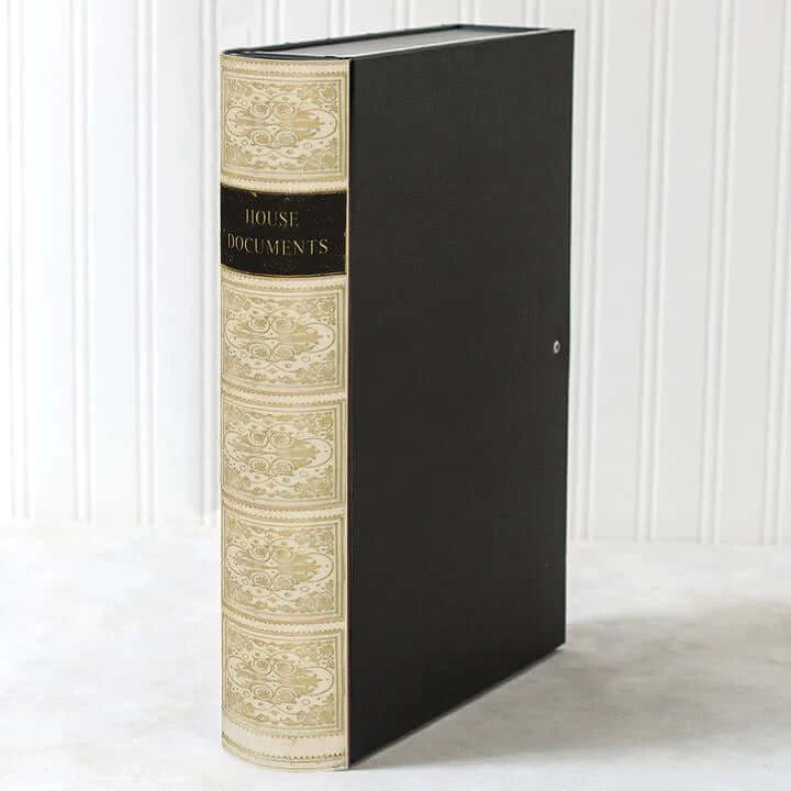 Book File - Antique - Choose Your Type, Colour & Title - Design 16