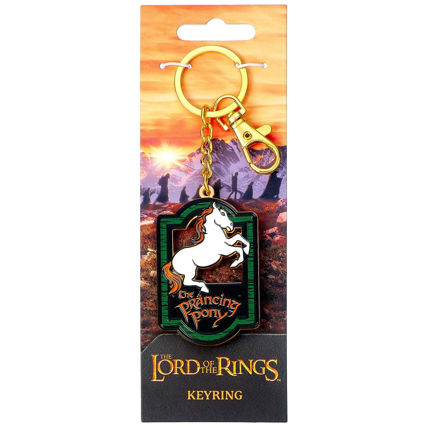 Keyring - The Lord of The Rings - Official - Prancing Pony Pub Sign