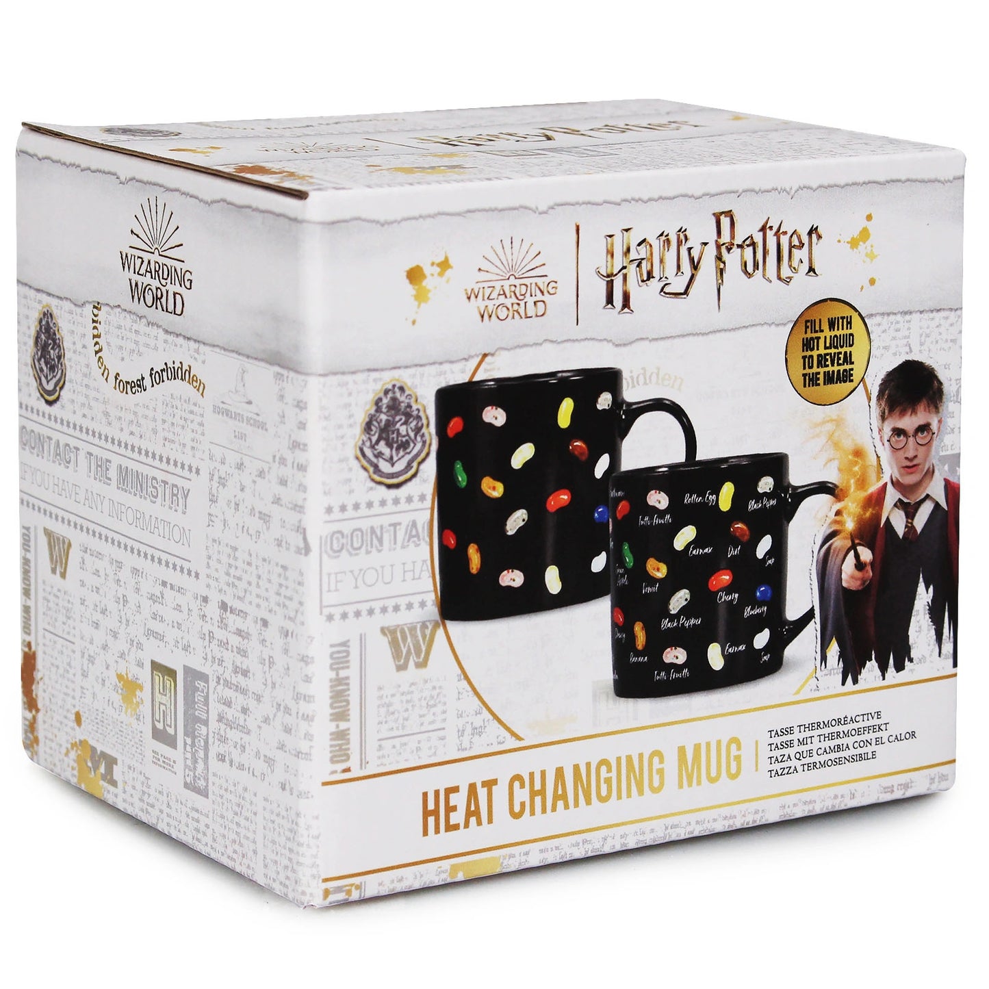 Mug - Harry Potter - Heat Changing - Bertie Botts Every Flavour Beans