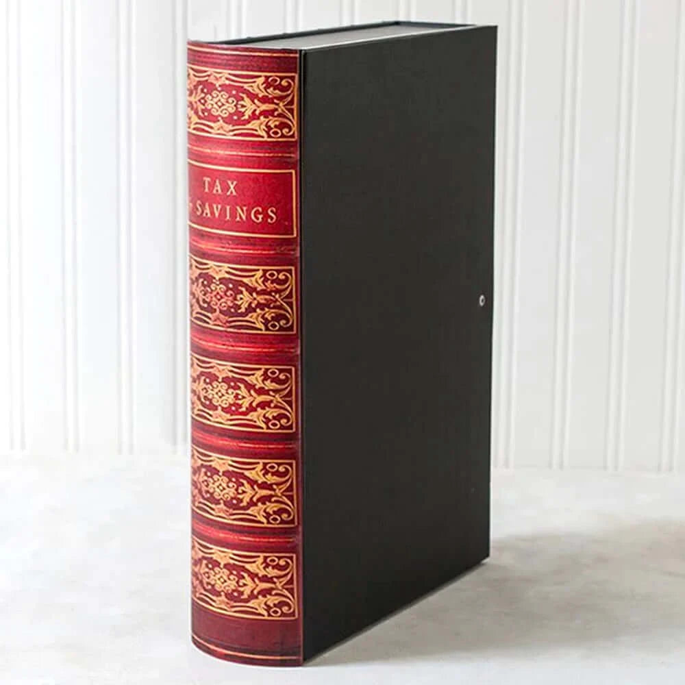 Book File - Antique - Choose Your Type, Colour & Title - Design 2