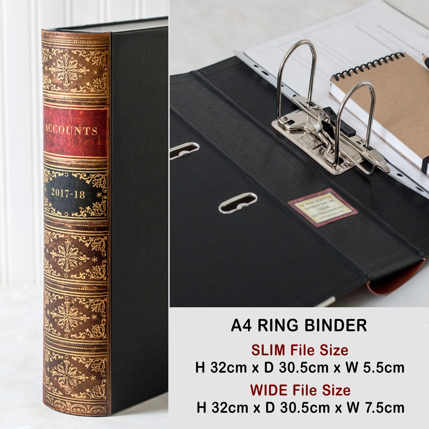 Book File - Antique - Choose Your Format & Title - Design 6