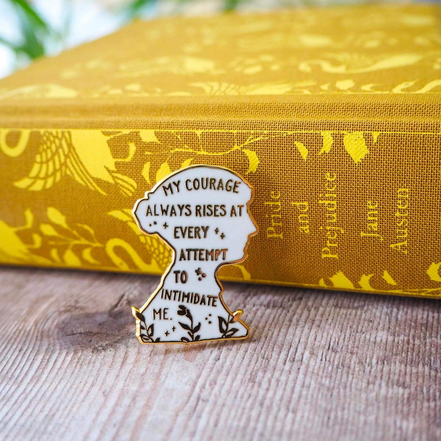 Enamel Pin Badge - Pride & Prejudice - Jane Austen