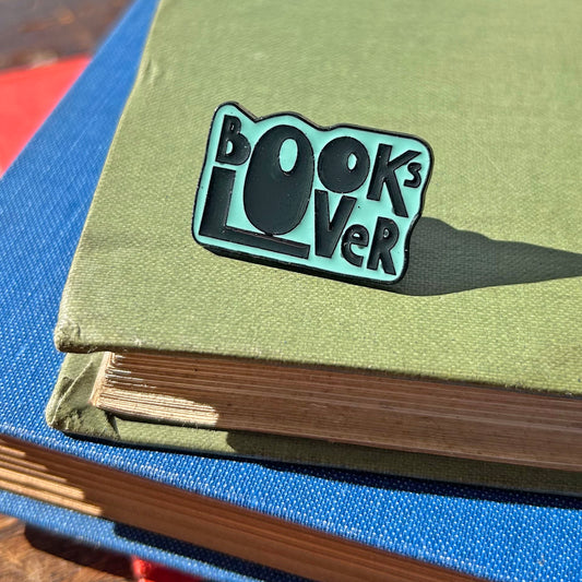Pin Badge / Lapel Pin - Books Lover