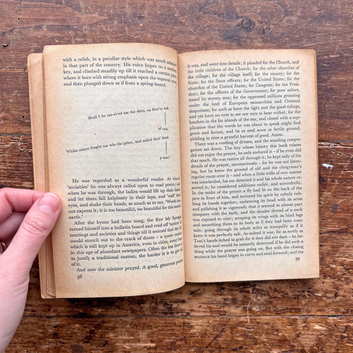 The Adventures of Tom Sawyer - Mark Twain - Vintage Puffin 1962 (Preloved)