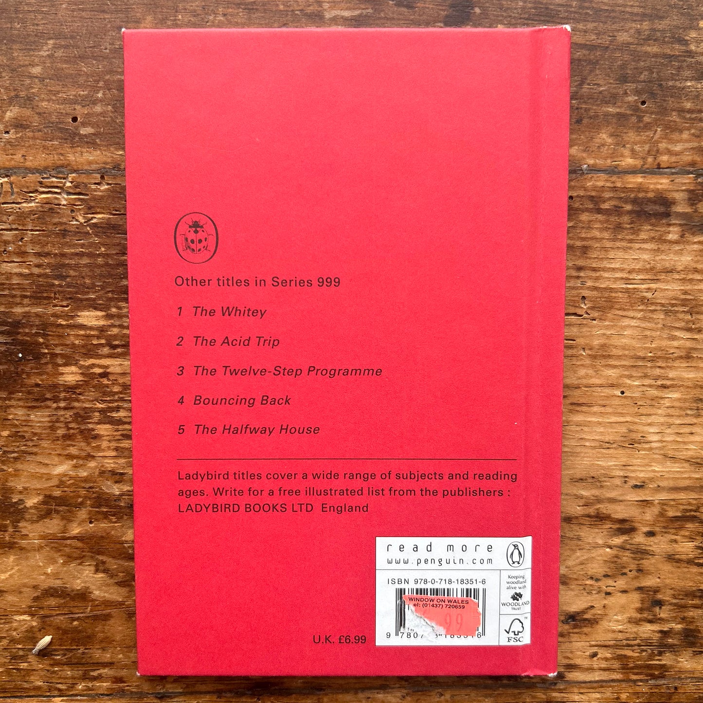 The Ladybird Book of: The Hangover (Preloved)