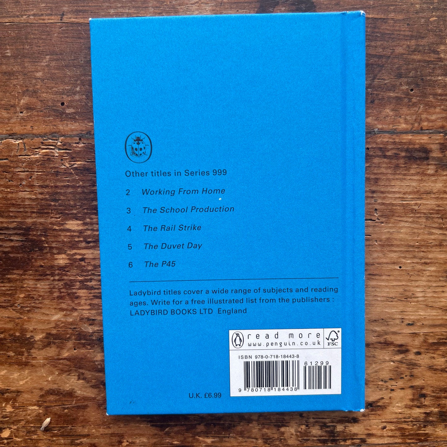 The Ladybird Book of: The Sickie (Preloved)