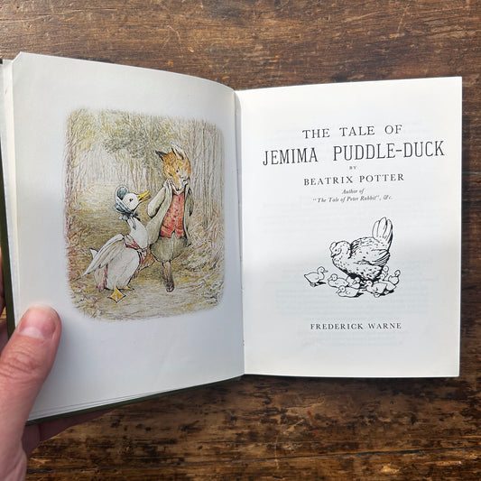 The Tale of Jemima Puddle-Duck - Vintage Beatrix Potter 1989 (Preloved)