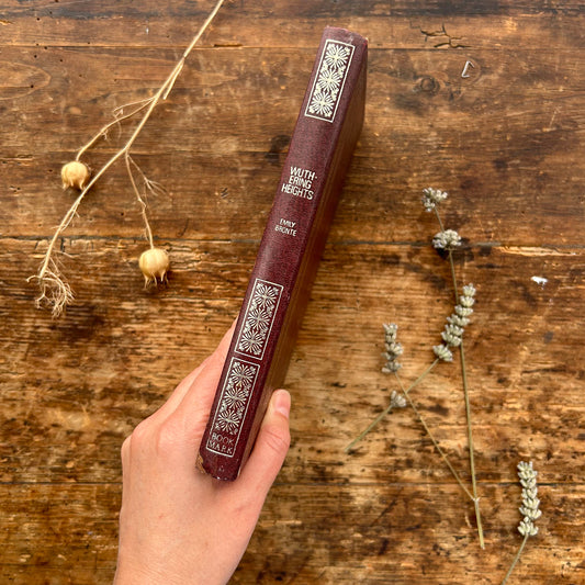 Wuthering Heights - Emily Brontë - Bookmark 1977 (Preloved)