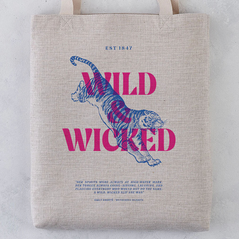 Tote Bag- Wuthering Heights - Emily Brontë - Wild and Wicked