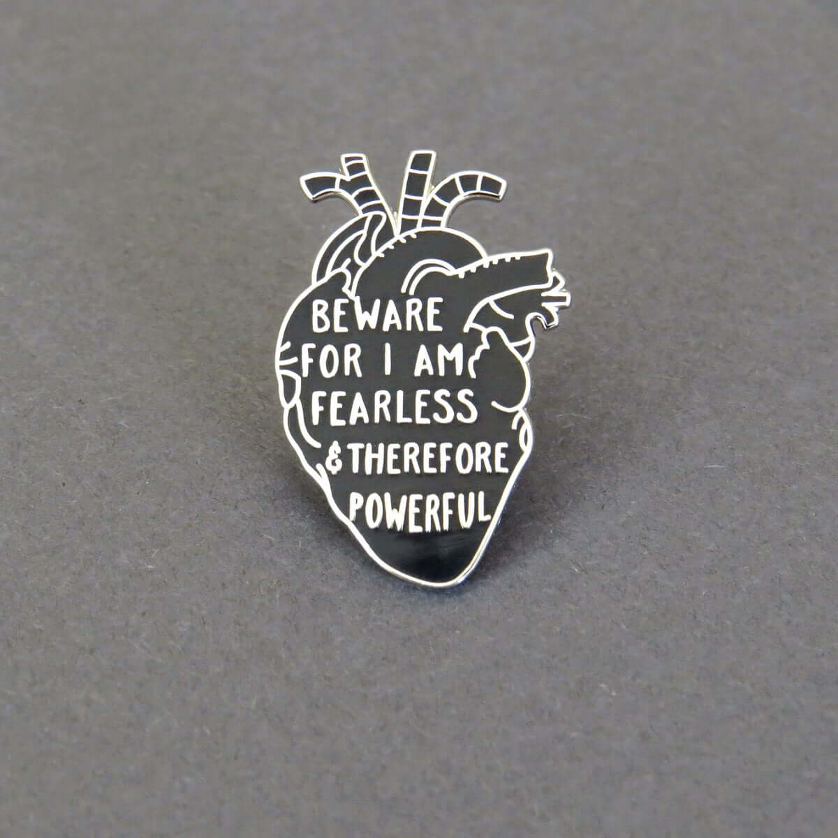 Enamel Pin Badge - Anatomical Heart - Frankenstein