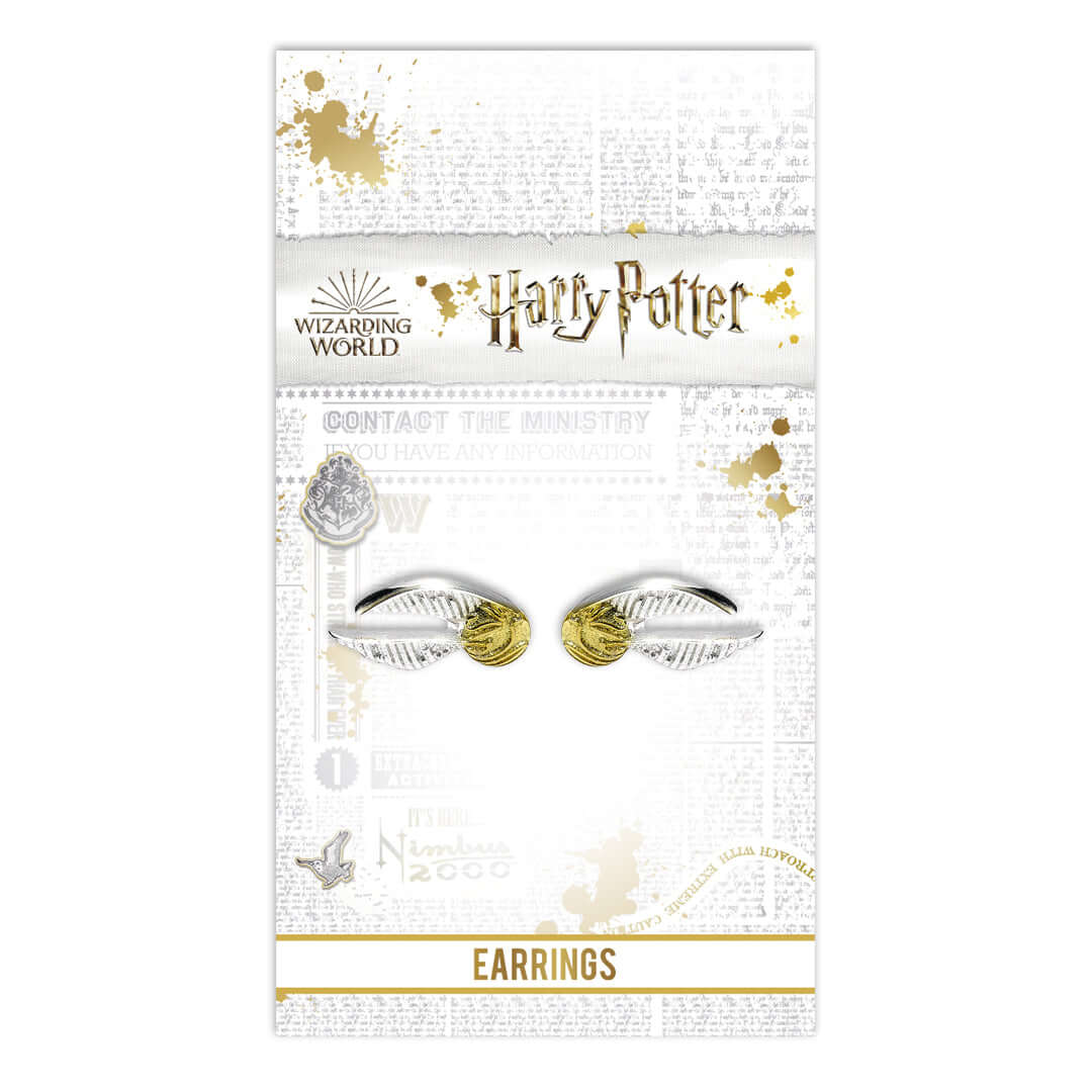 Earrings / Studs - Harry Potter Official - Golden Snitch