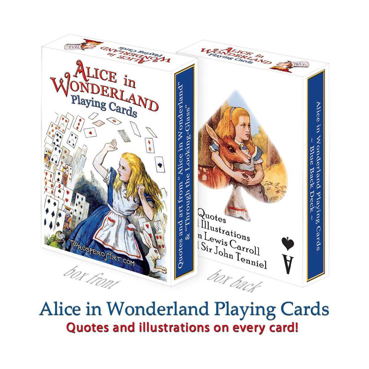Playing Cards - Alice in Wonderland Luxury Deck