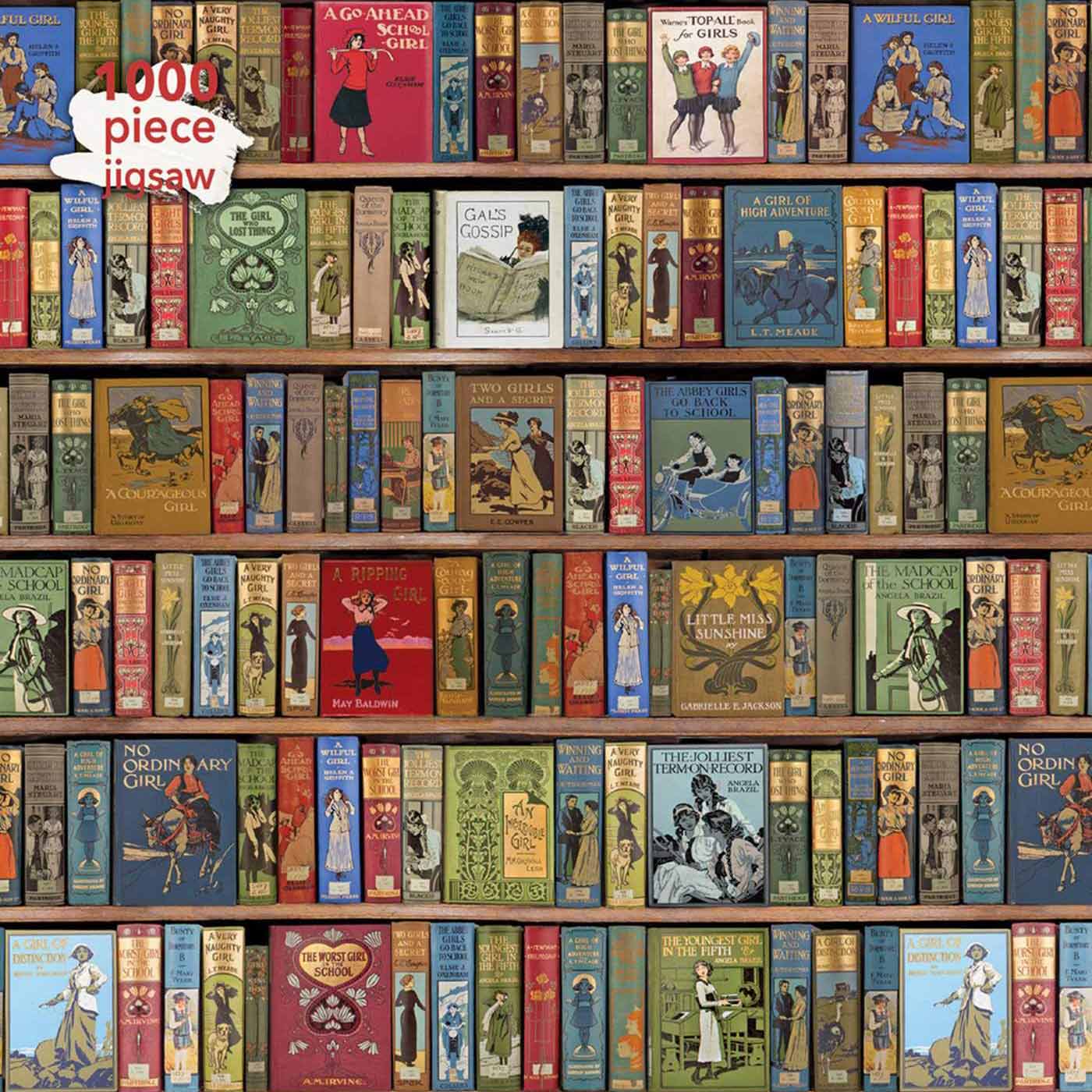 Jigsaw Puzzle - Bodleian Library: High Jinks Bookshelves - 1000-piece