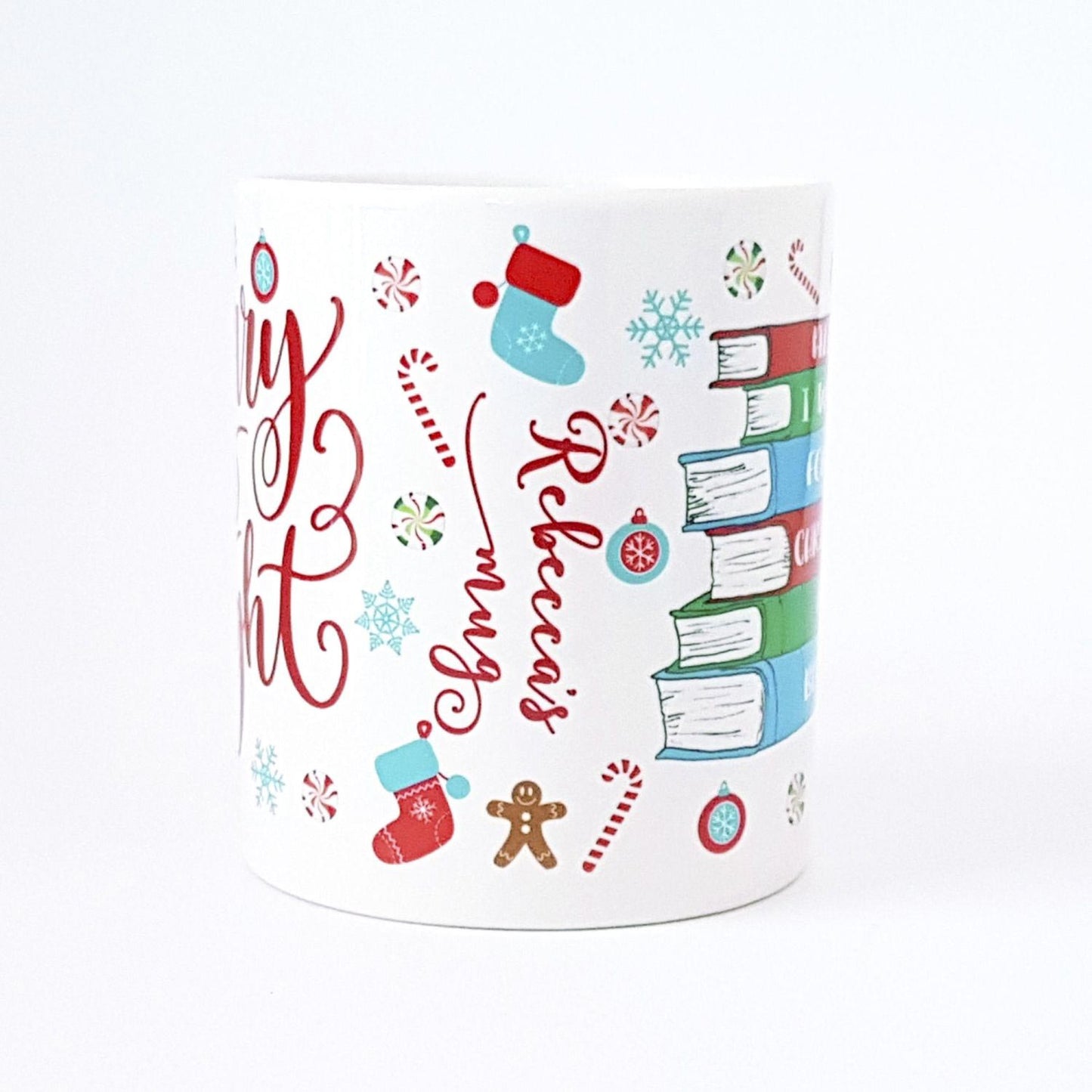 Mug - All I Want For Christmas Is... Books! Personalised