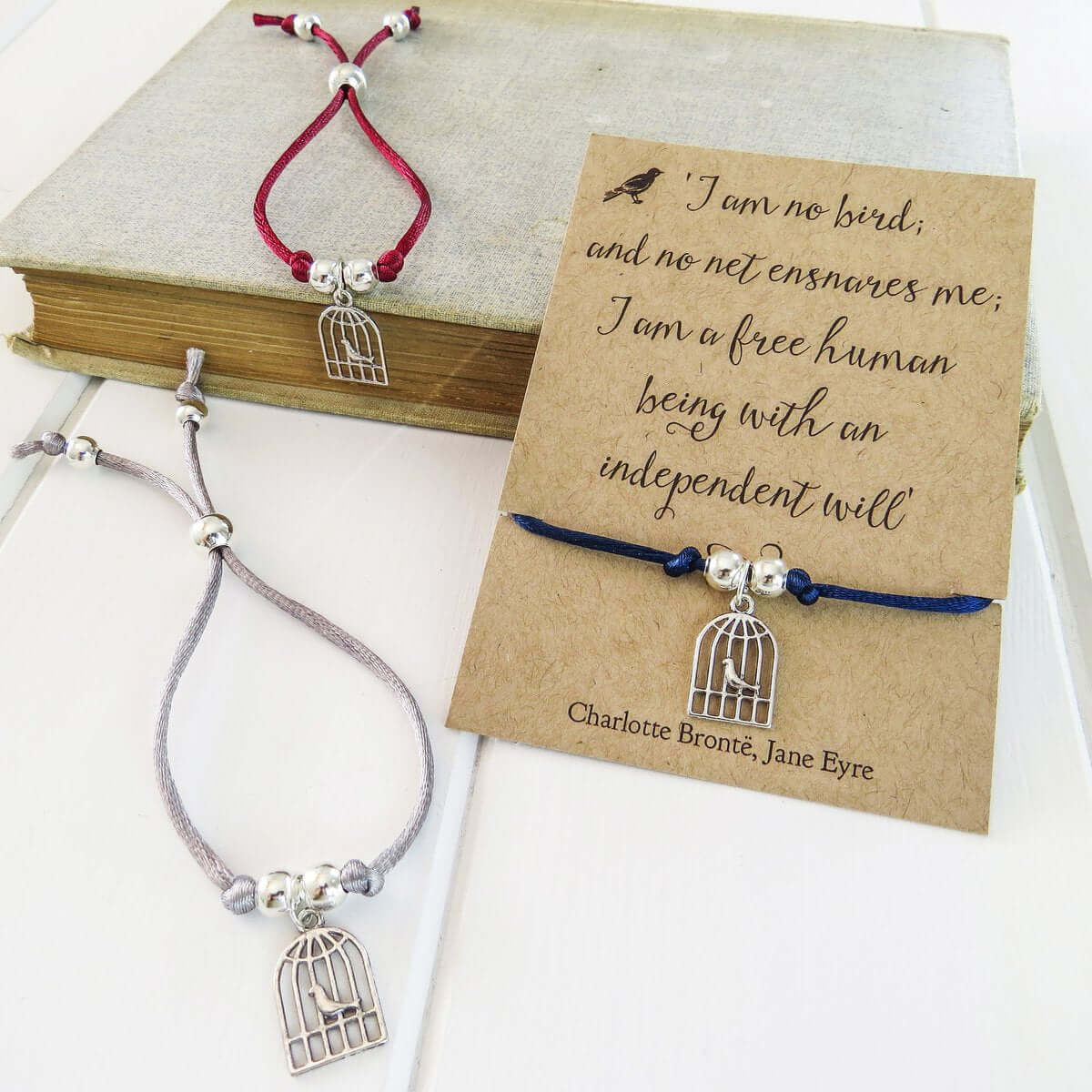 Friendship Bracelet - Birdcage - Jane Eyre