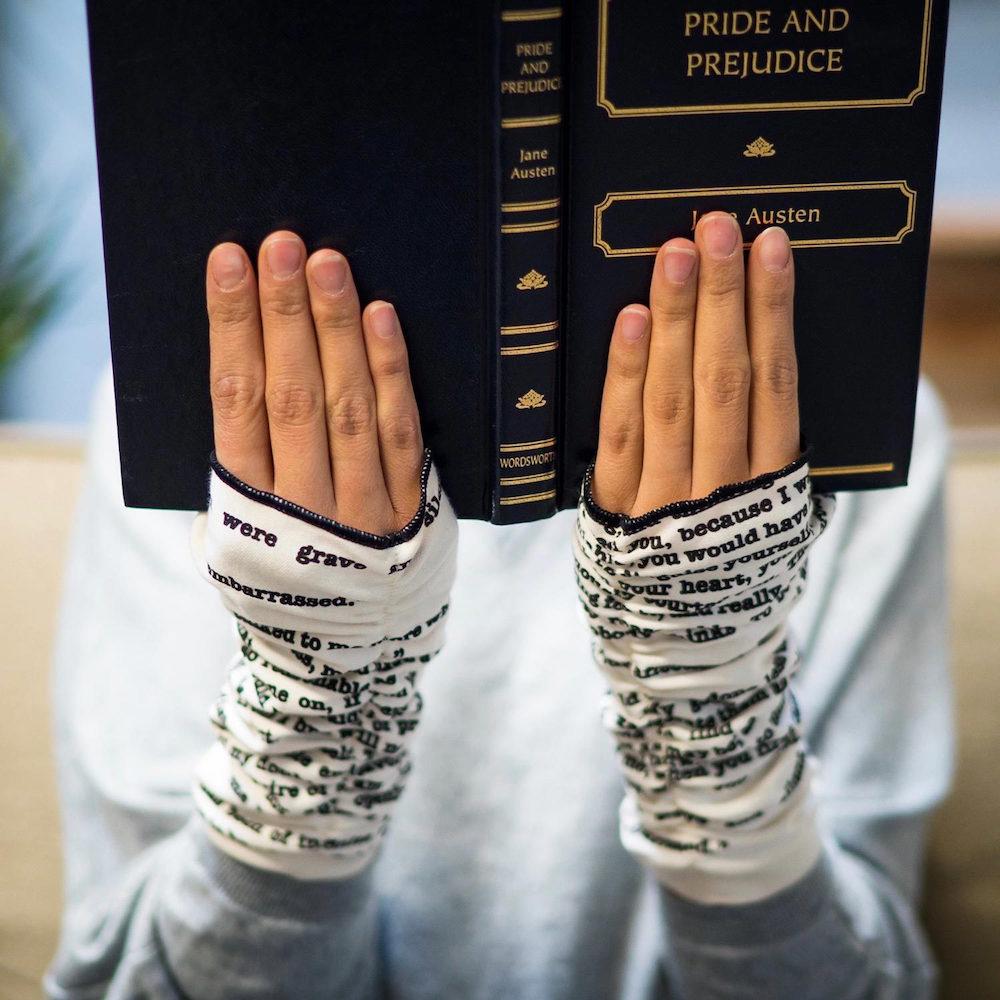 Writing Gloves - Pride & Prejudice - Jane Austen