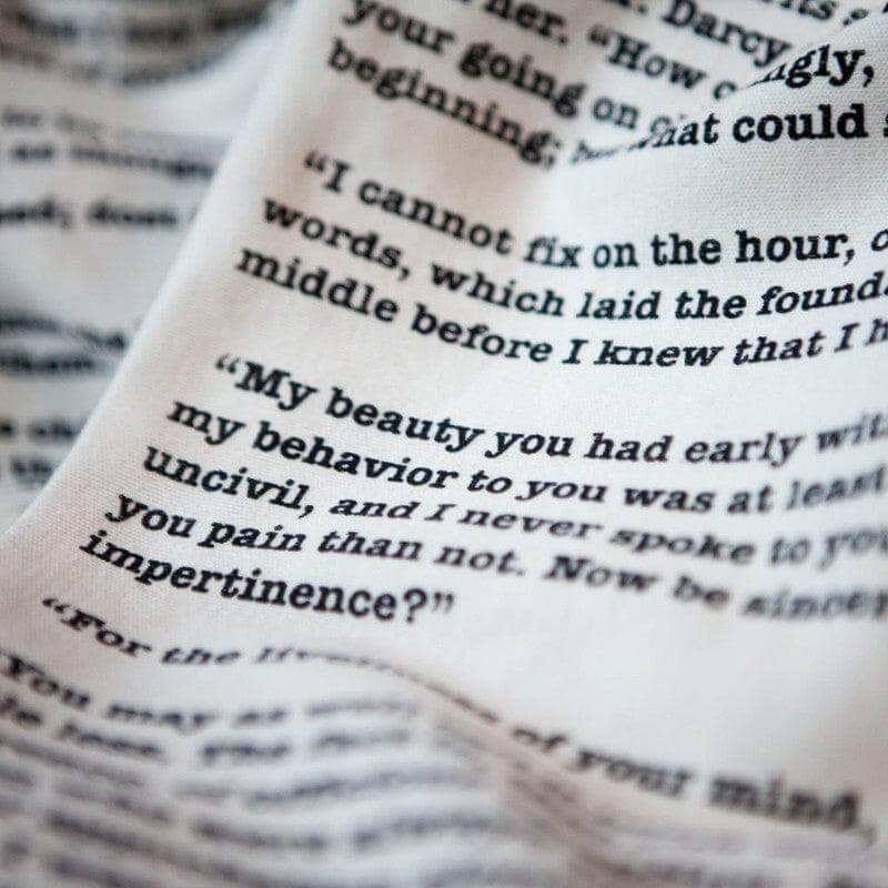 Book Scarf - Pride & Prejudice - Jane Austen