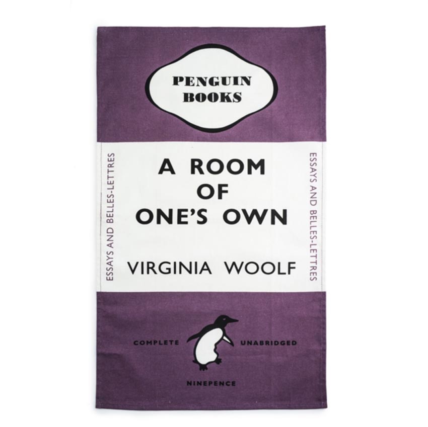 Tea Towel - A Room of One's Own - Penguin