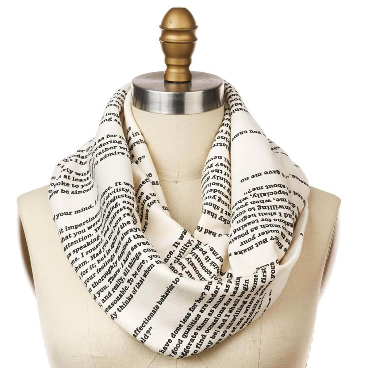 Book Scarf - Pride & Prejudice - Jane Austen