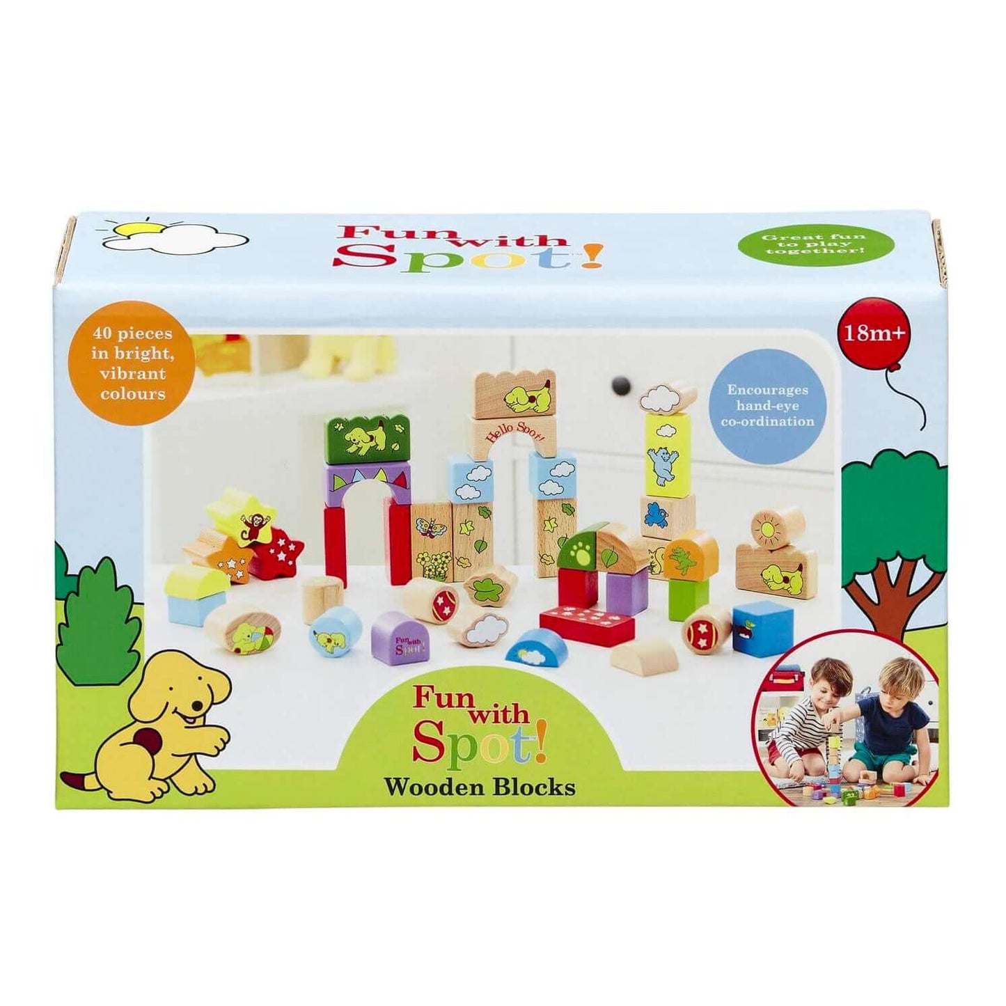 Building Blocks - Wooden - Spot the Dog