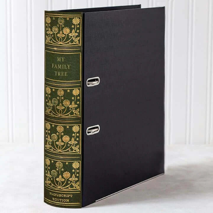 Book File - Antique - Choose Your Type, Colour & Title - Design 10