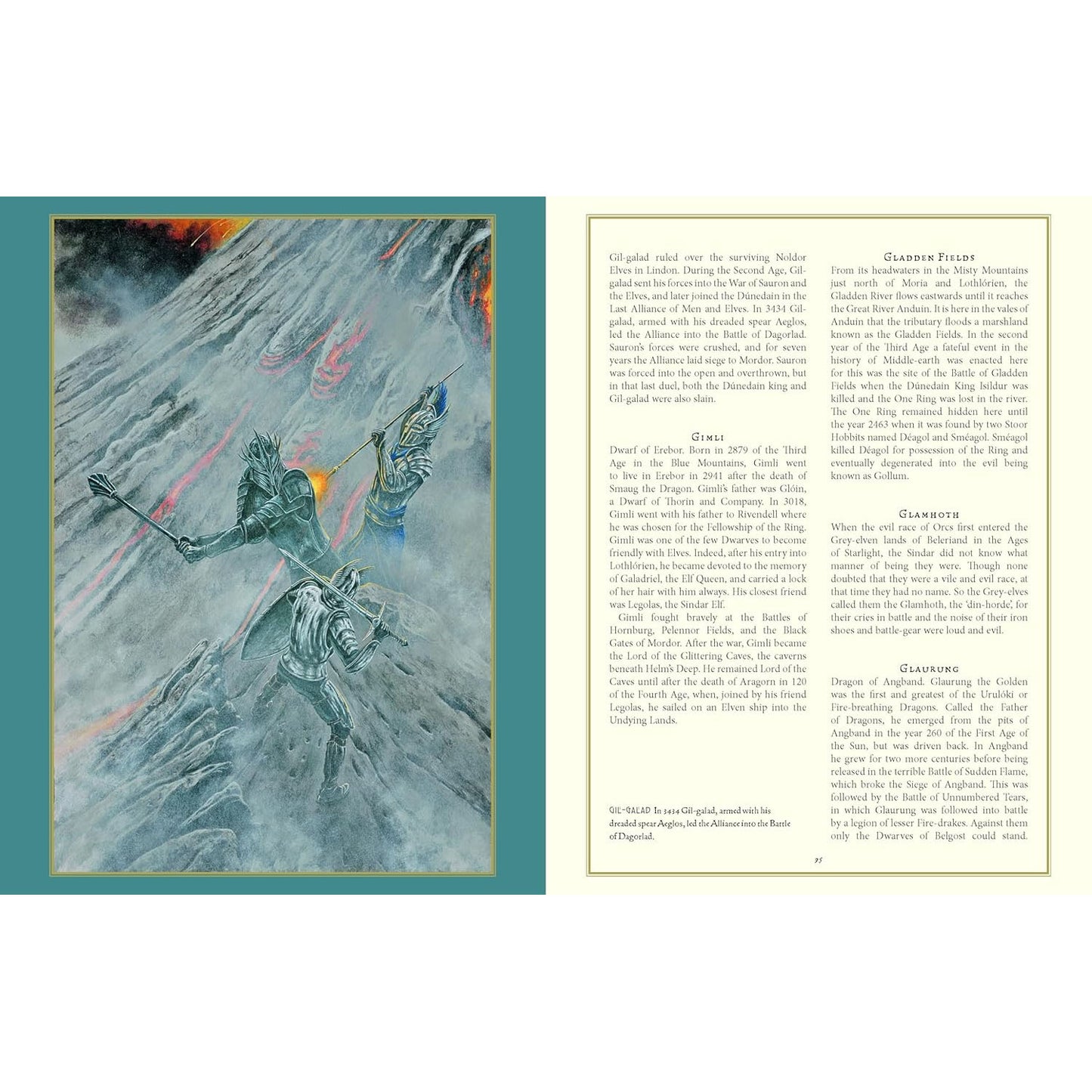 A Dictionary of Tolkien: DELUXE EDITION - An A-Z Guide to the Creatures, Plants, Events and Places of Tolkien's World