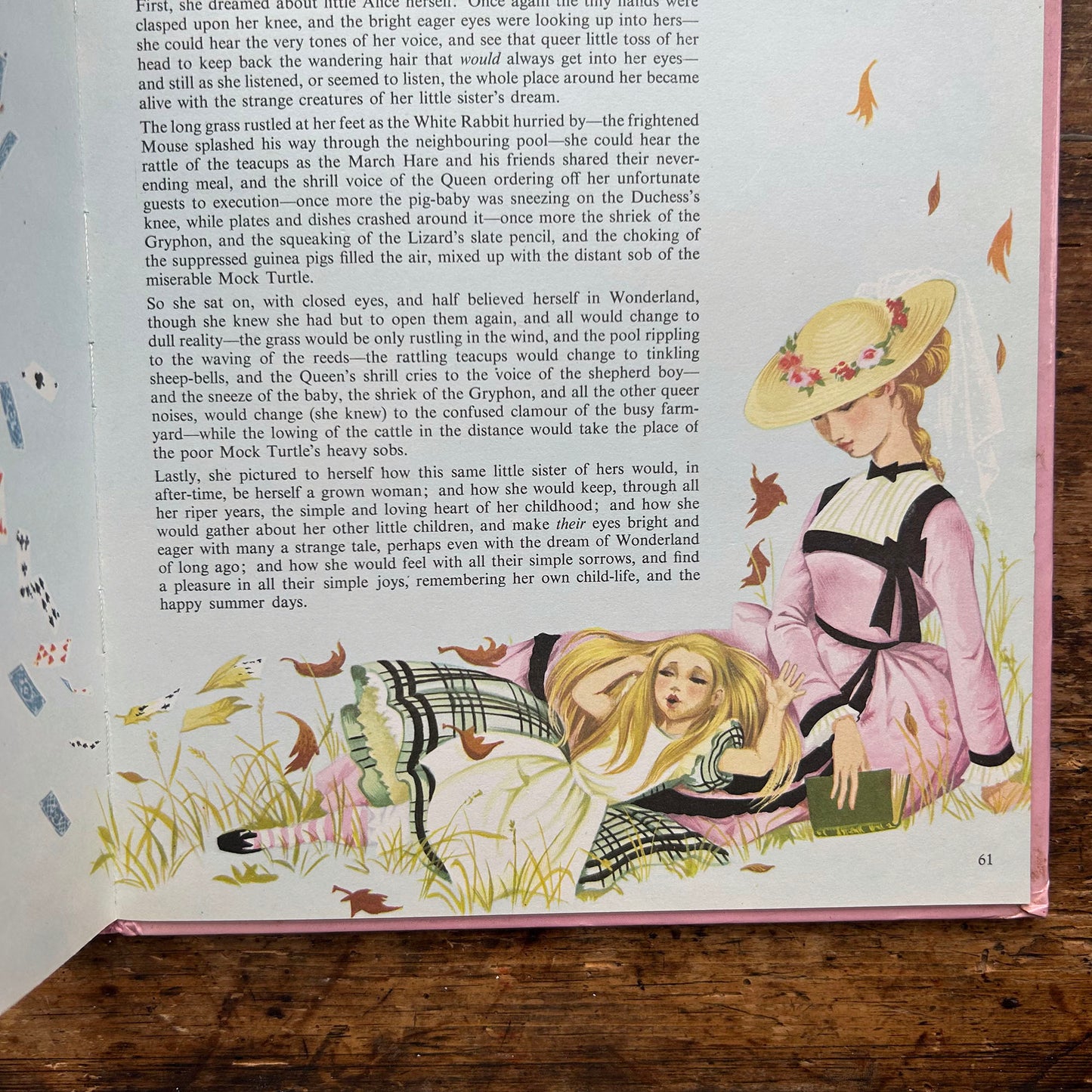 Alice in Wonderland - Janet & Anne Grahame Johnstone 1975 (Preloved)