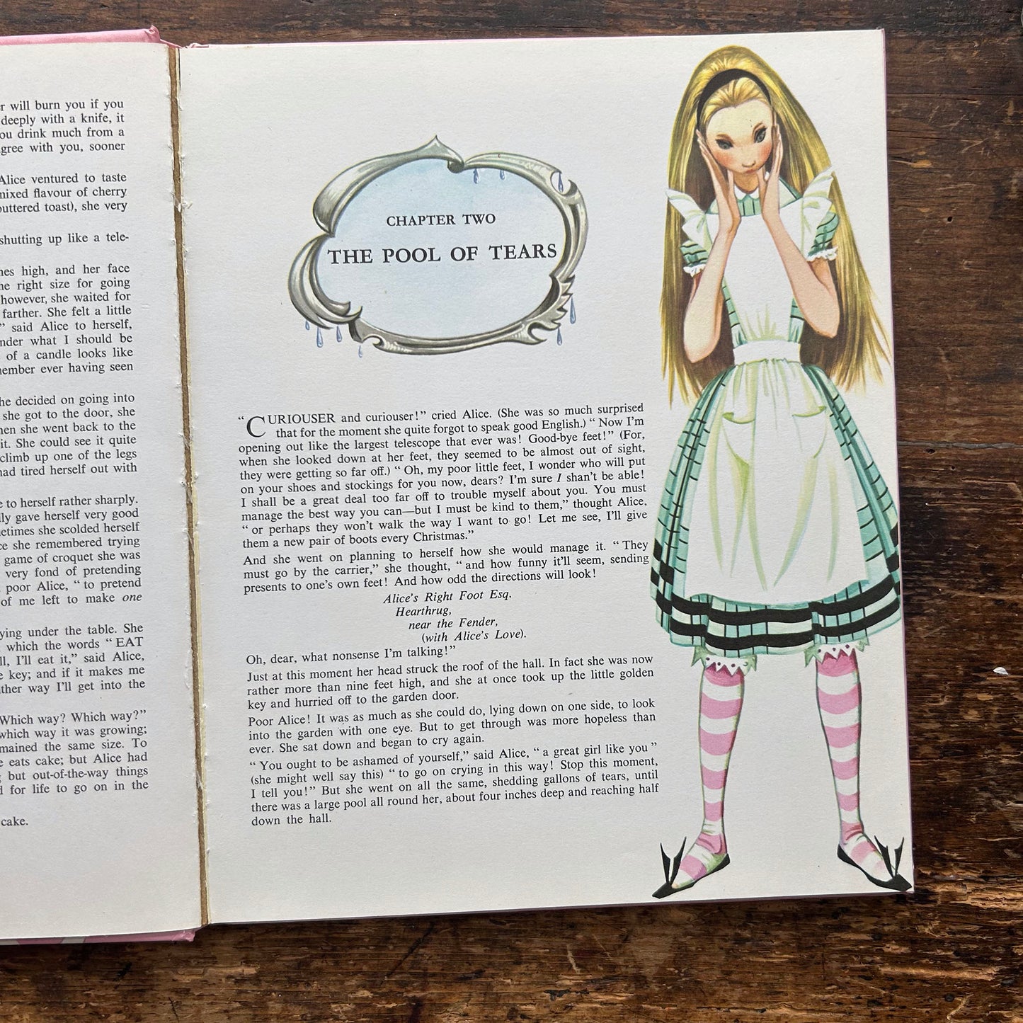 Alice in Wonderland - Janet & Anne Grahame Johnstone 1975 (Preloved)