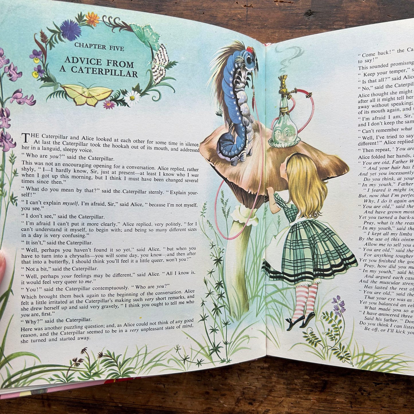Alice in Wonderland - Janet & Anne Grahame Johnstone 1975 (Preloved)