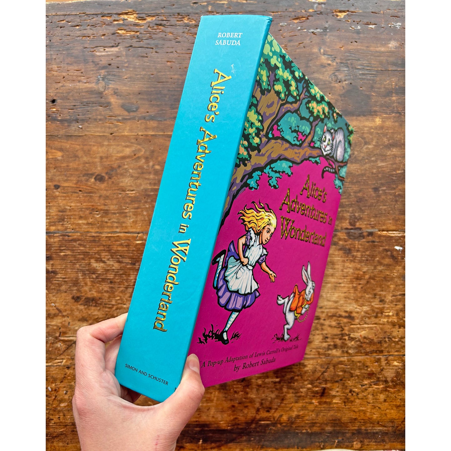 Alice's Adventures in Wonderland - Pop-up Adaptation by Robert Sabuda 2003 (Preloved)