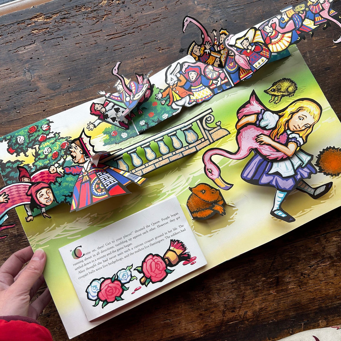 Alice's Adventures in Wonderland - Pop-up Adaptation by Robert Sabuda 2003 (Preloved)