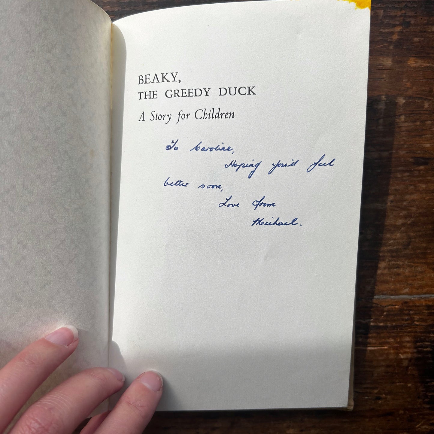 Beaky The Greedy Bird - Noel Barr &  P. B. Hickling - Vintage Ladybird (Preloved)