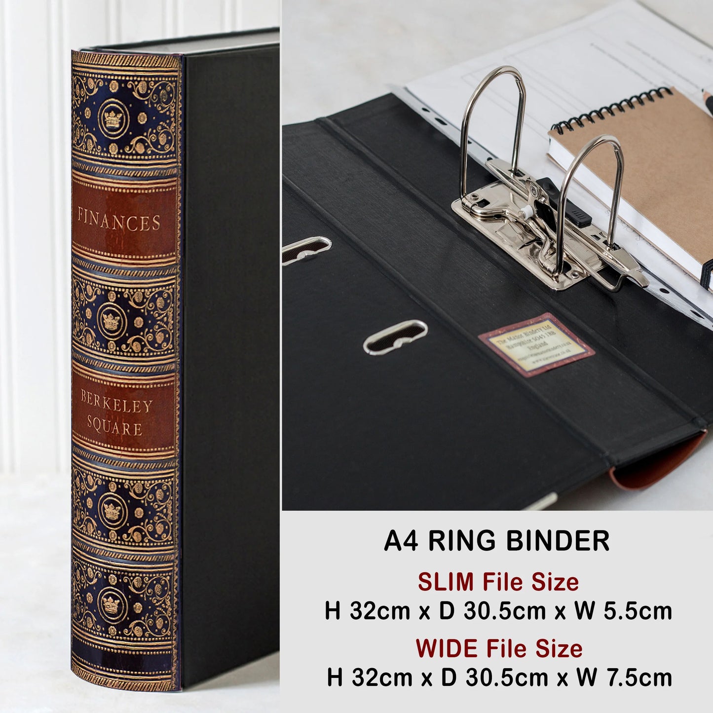 Book File - Antique - Choose Your Format & Title - Design 12