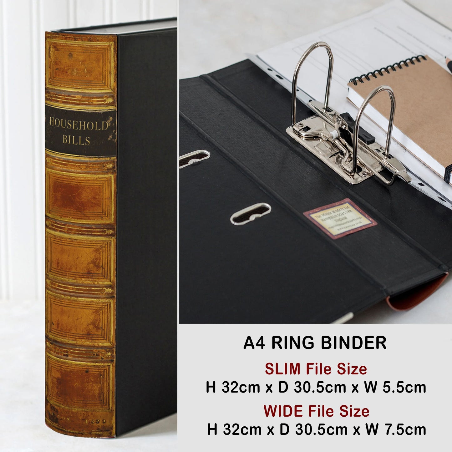 Book File - Antique - Choose Your Format & Title - Design 13