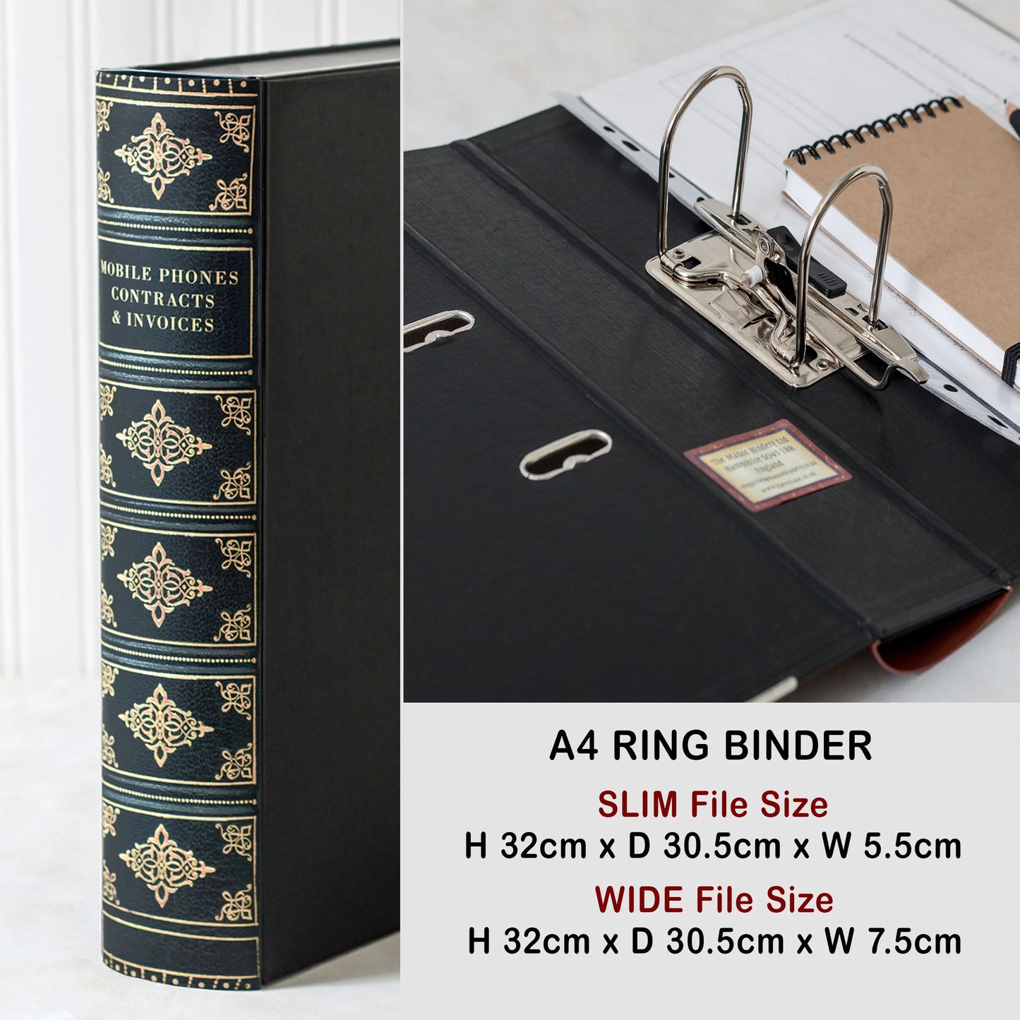 Book File - Antique - Choose Your Format & Title - Design 8