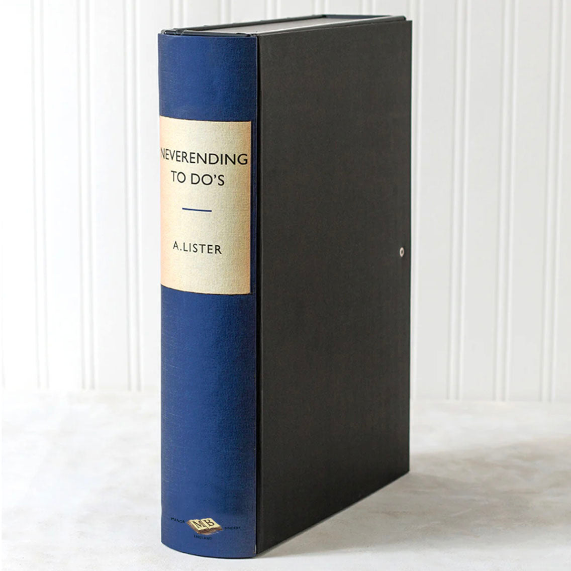 Box Book File - Vintage - Choose Your Colour & Title