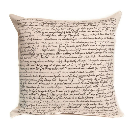 Cushion Cover / Pillow - Commit to Lit