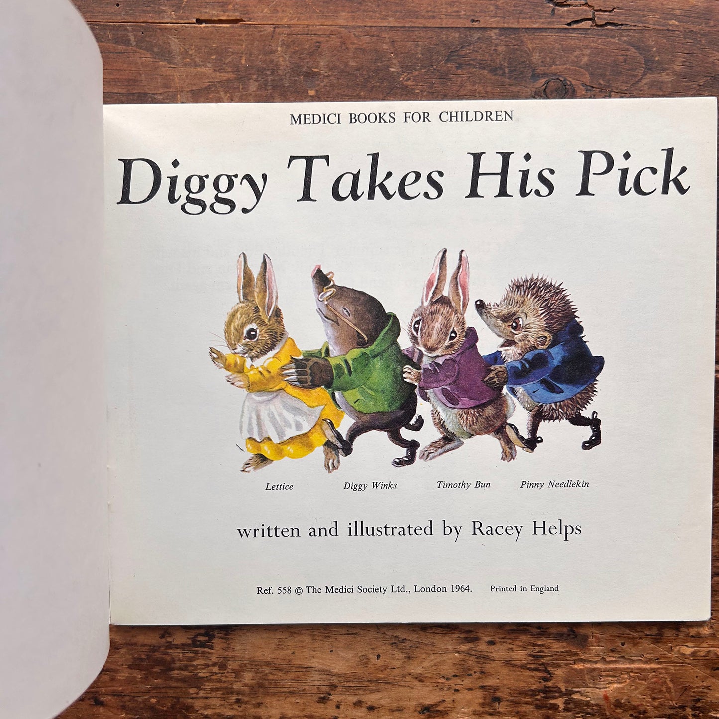 Diggy Takes His Pick - Racey Helps - Vintage 1964 (Preloved)