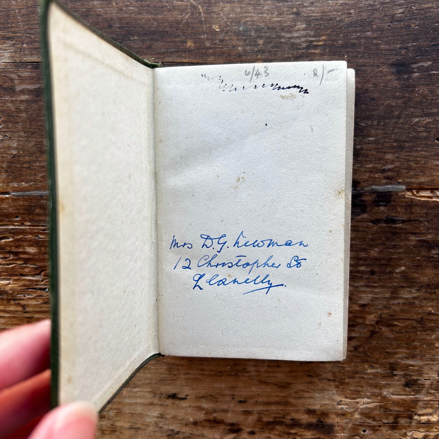 English Dictionary - Pocket Pronouncing - E. F. G. Series - E. H. Truslove - Antique (Preloved)