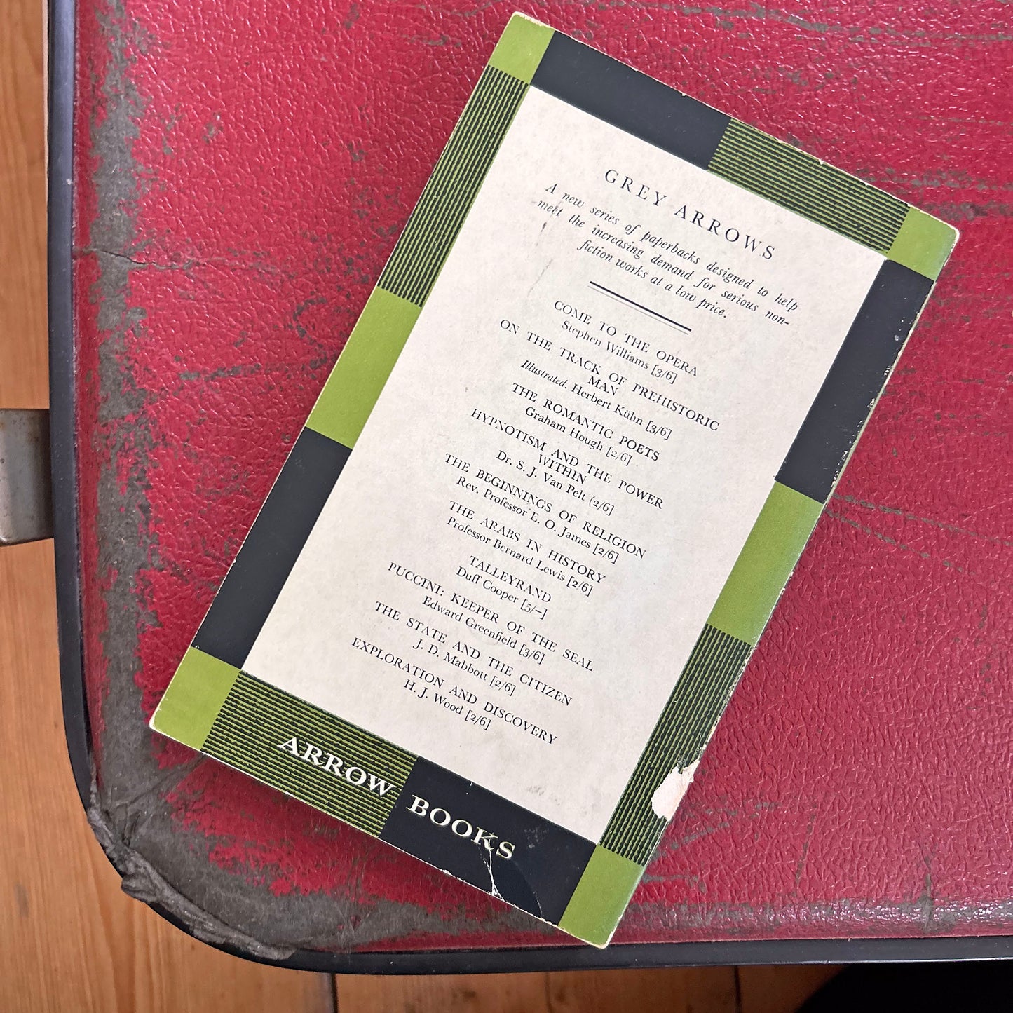 Exploration and Discovery - H. J. Wood - Vintage Grey Arrow - 1958 (Preloved)