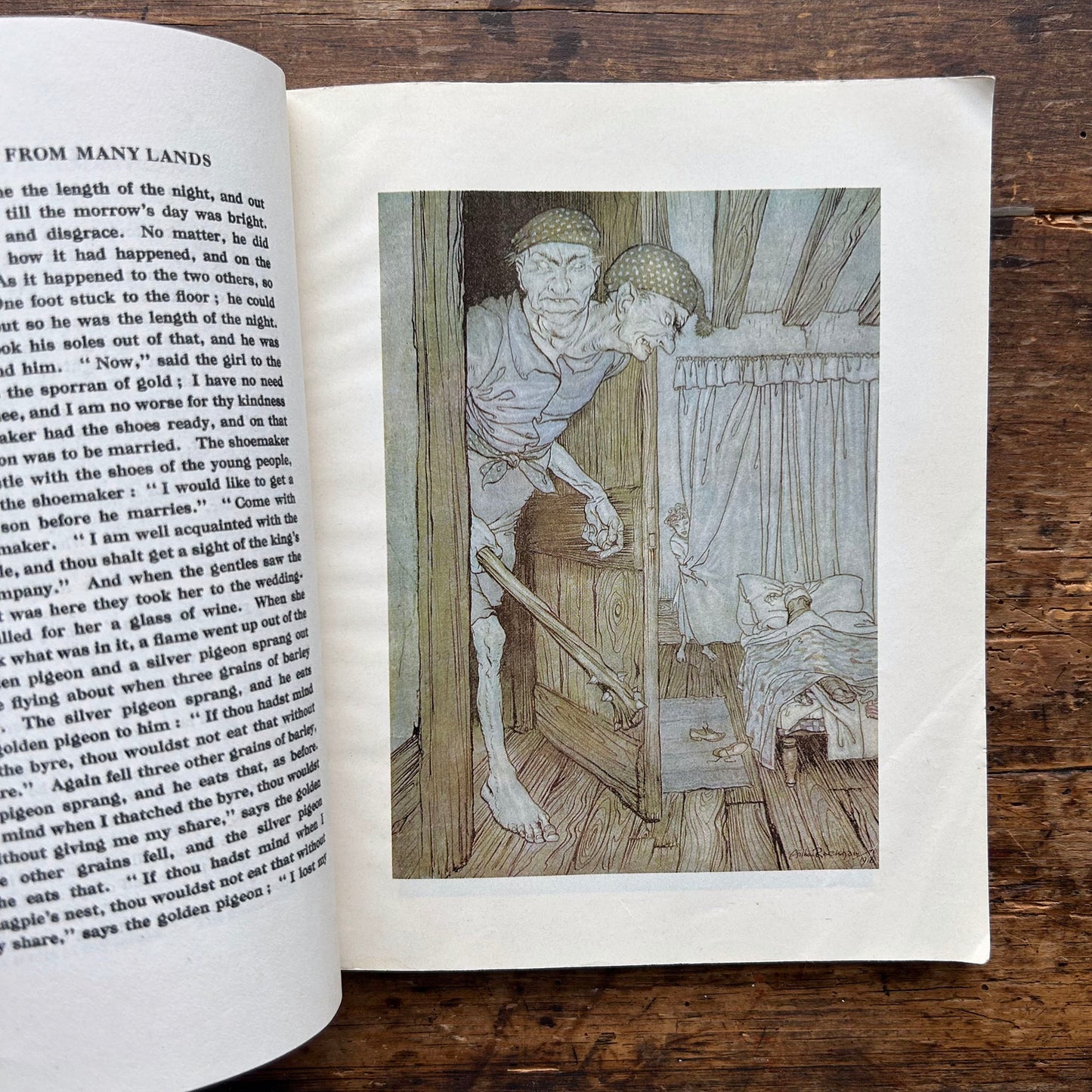 Fairy Tales from Many Lands - Arthur Rackham 1978 (Preloved)