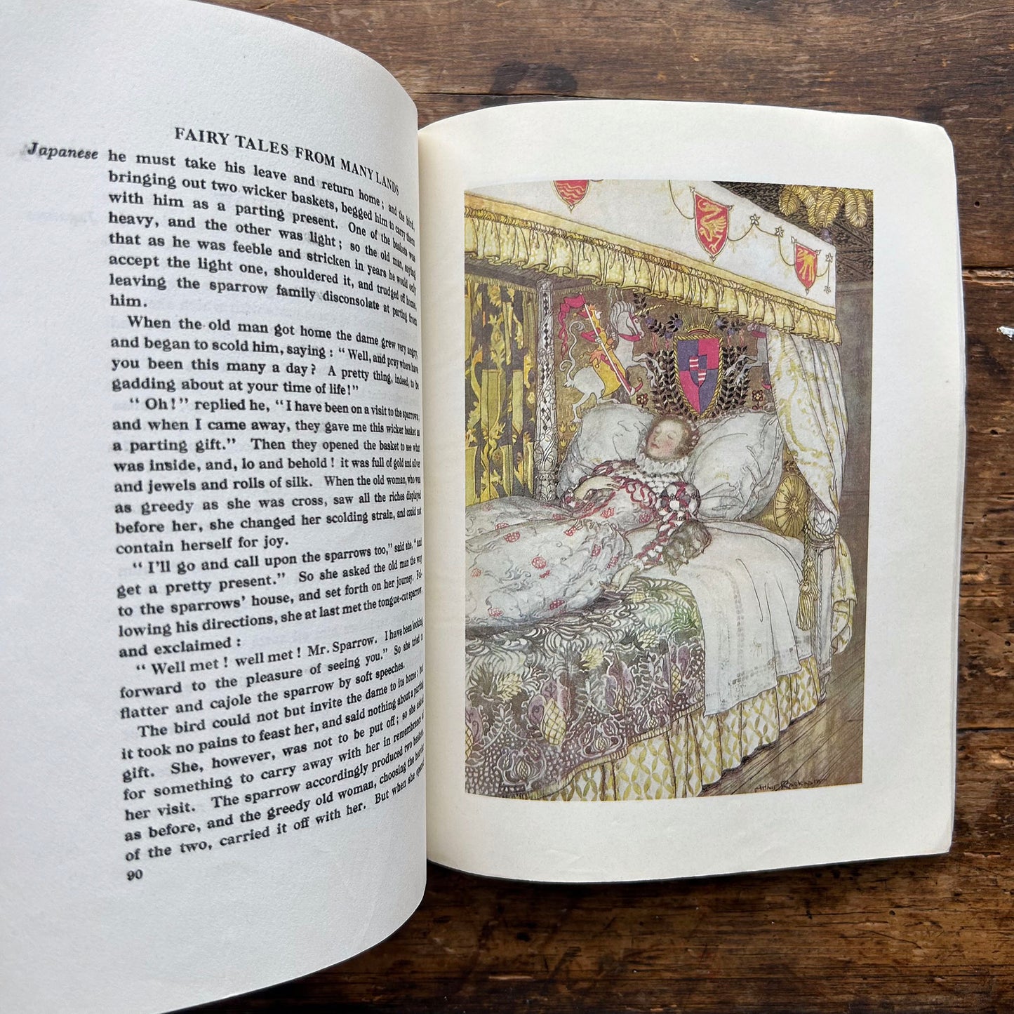 Fairy Tales from Many Lands - Arthur Rackham 1978 (Preloved)