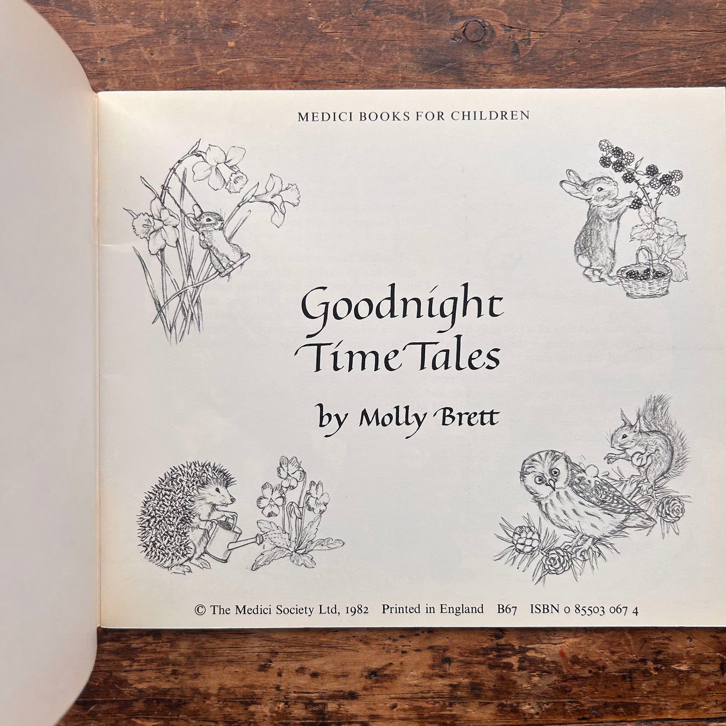 Goodnight Time Tales  - Molly Brett - Vintage 1982 (Preloved)