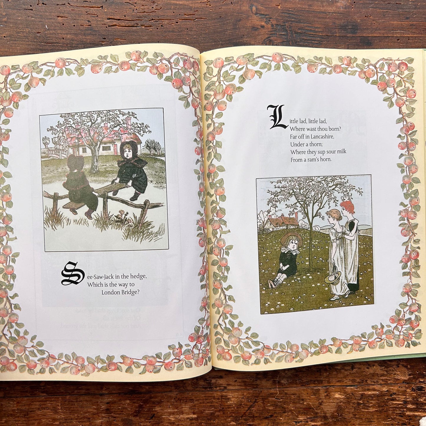 Kate Greenaway's Mother Goose - Illustrated Nursery Rhymes and Lullabies (Preloved)