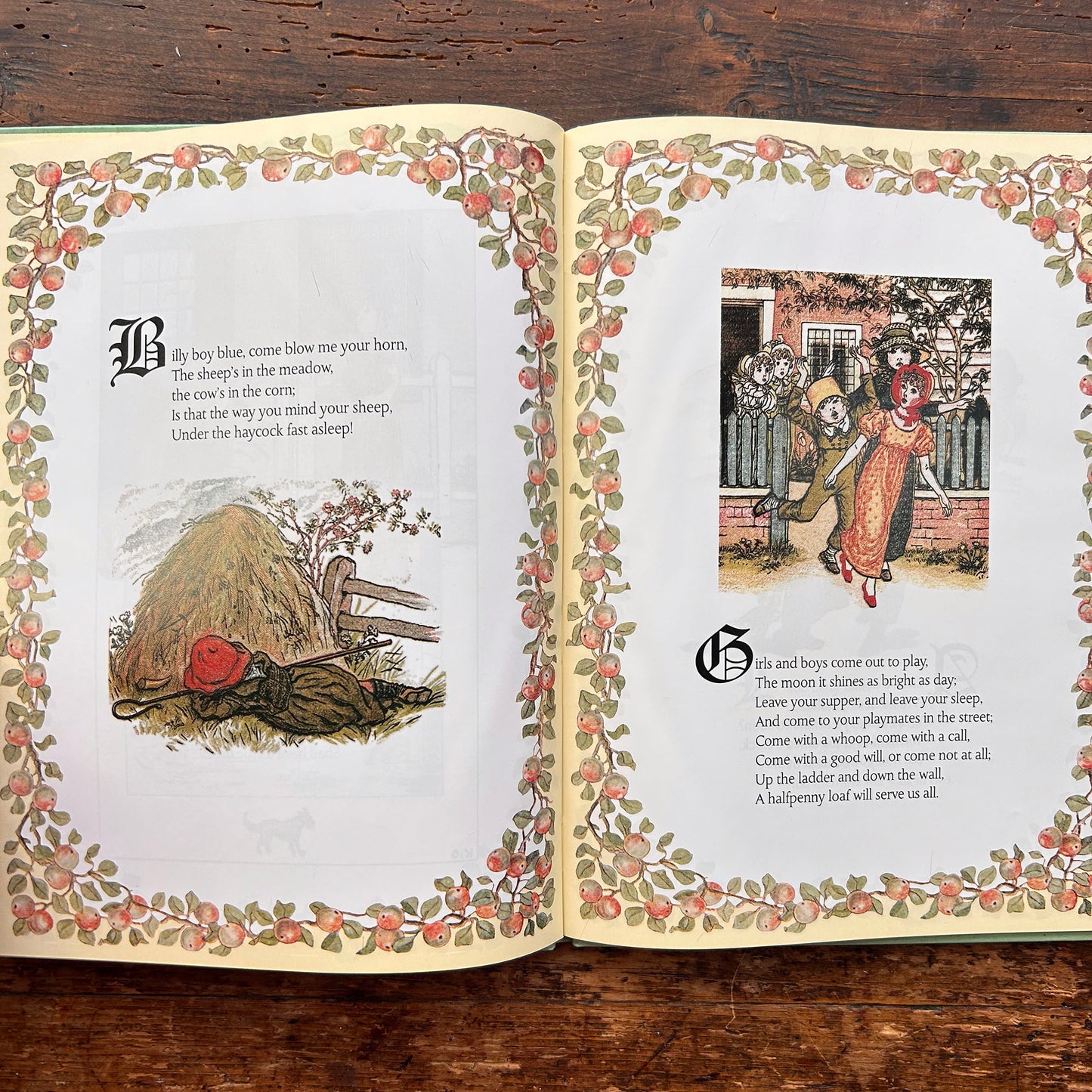 Kate Greenaway's Mother Goose - Illustrated Nursery Rhymes and Lullabies (Preloved)