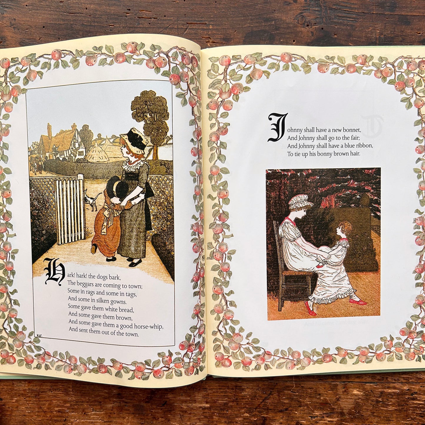 Kate Greenaway's Mother Goose - Illustrated Nursery Rhymes and Lullabies (Preloved)