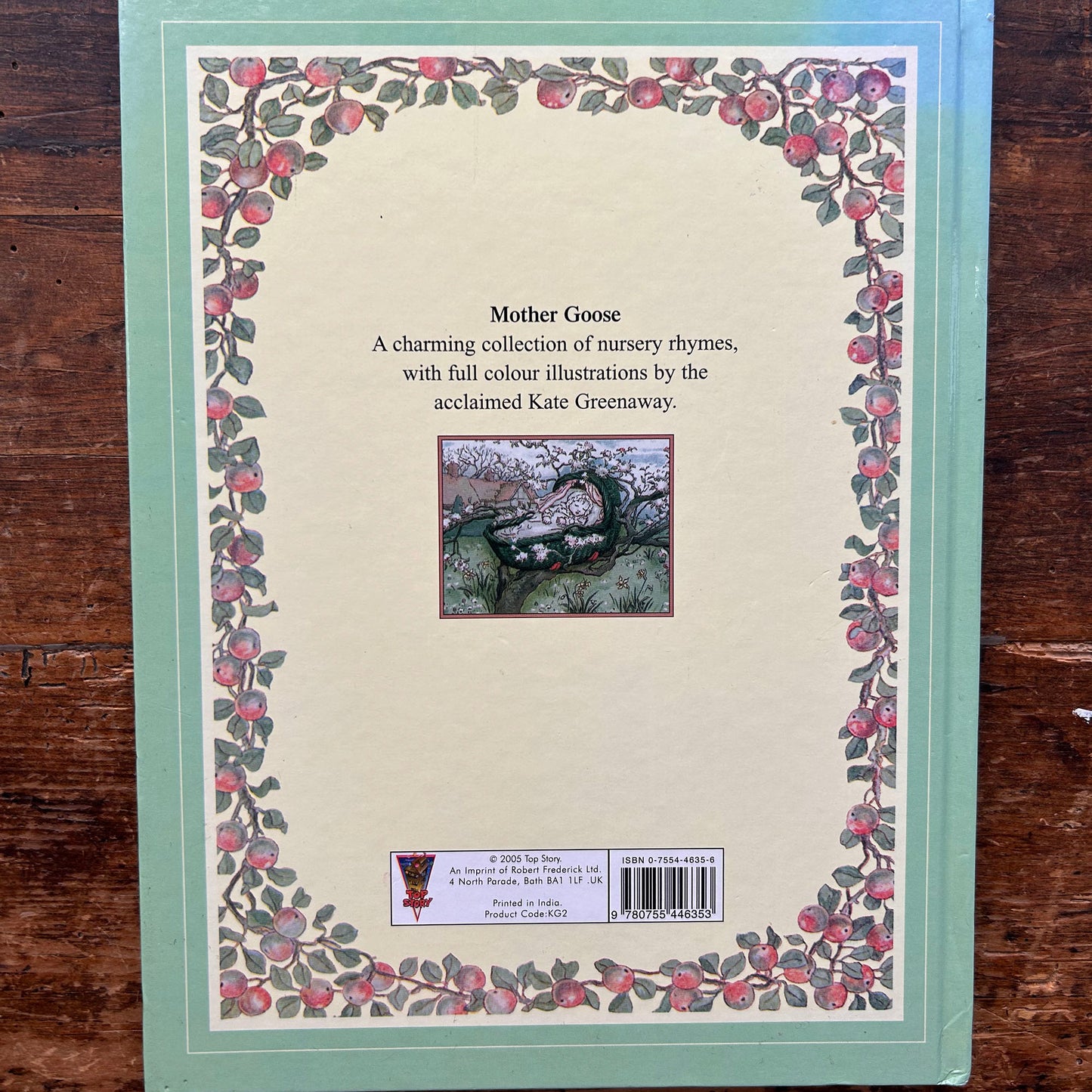 Kate Greenaway's Mother Goose - Illustrated Nursery Rhymes and Lullabies (Preloved)