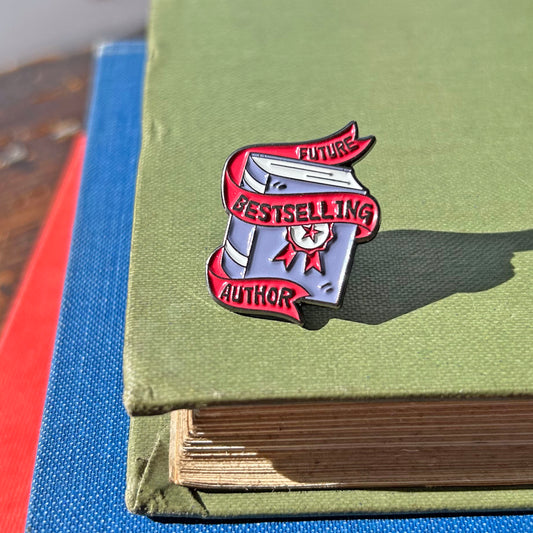 Pin Badge / Lapel Pin - Future Bestselling Author