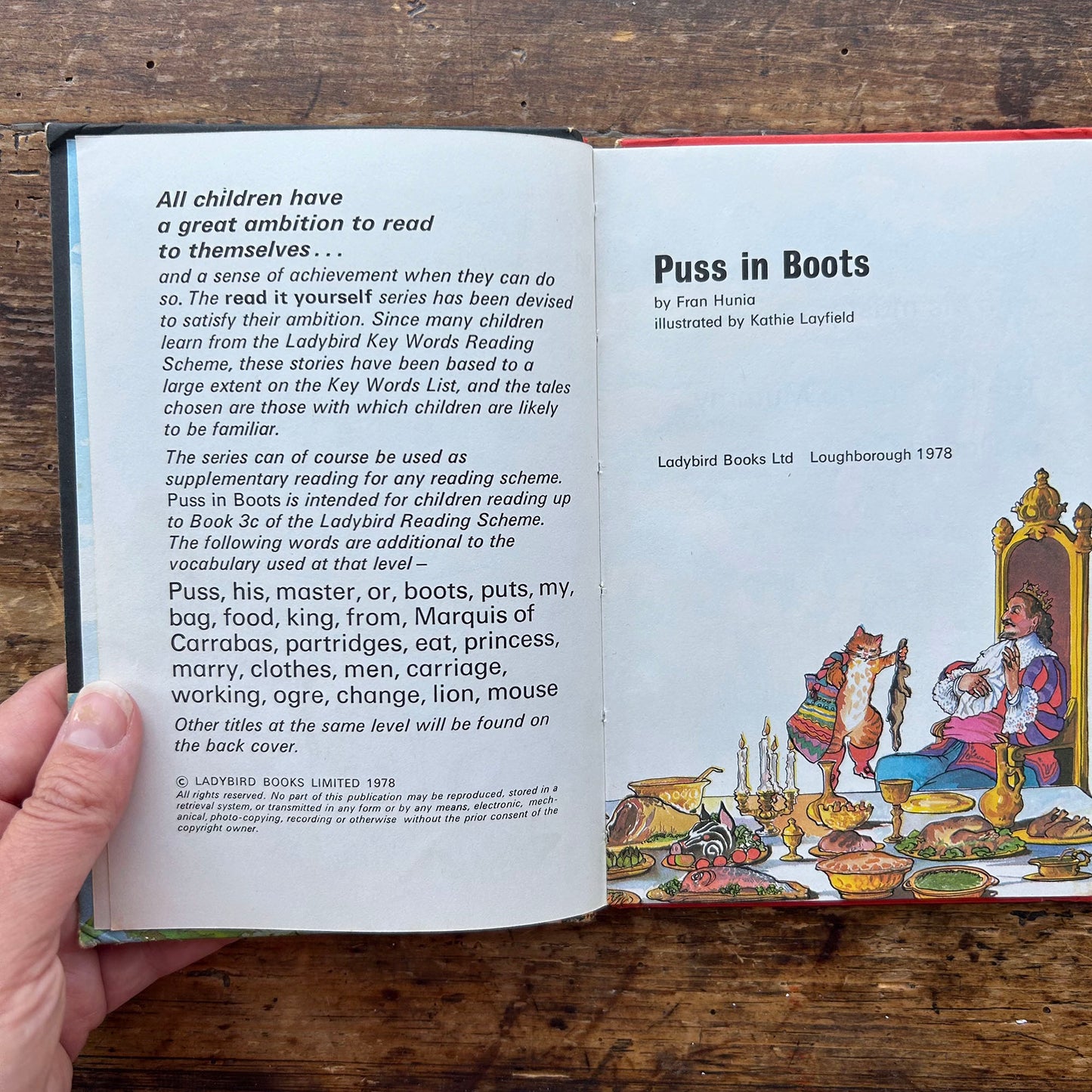 Read it Yourself - Puss in Boots - Vintage Ladybird 1978 (Preloved)